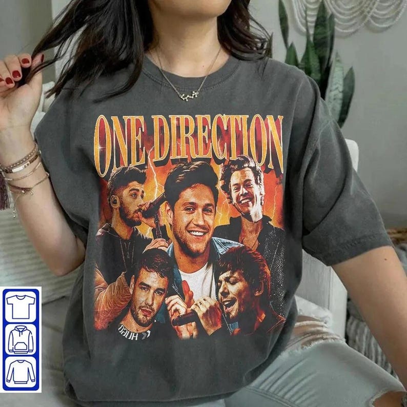 Vintage 1D Direction Shirt 1 Direction Shirt Up All Night Tour 2025 Shirt