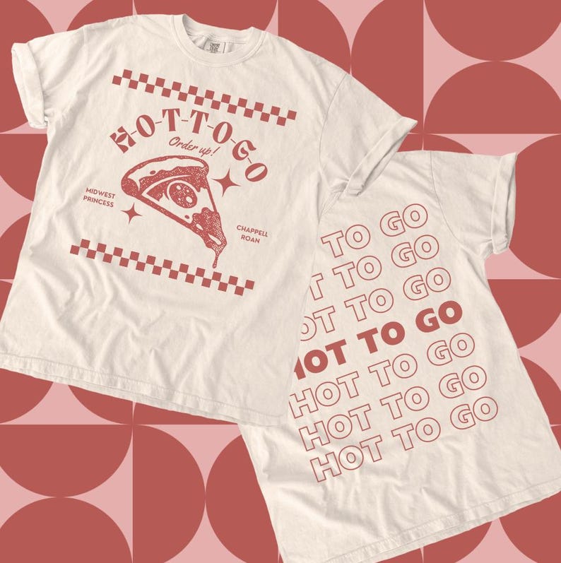 Hot To Go! Shirt Chappell Midwest Princess Tour Merch Retro Graphic Shirt