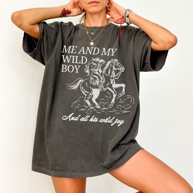 But Daddy I Love Him Shirt Me And My Wild Boy Shirt Vintage Graphic Ttpd Cowgirl Western