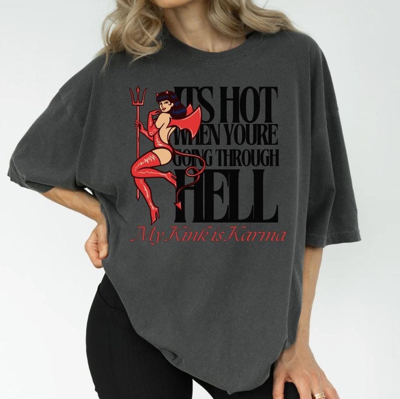 My Kink Is Karma Shirt Chappell Midwest Princess Tour Merch Retro Graphic Shirt