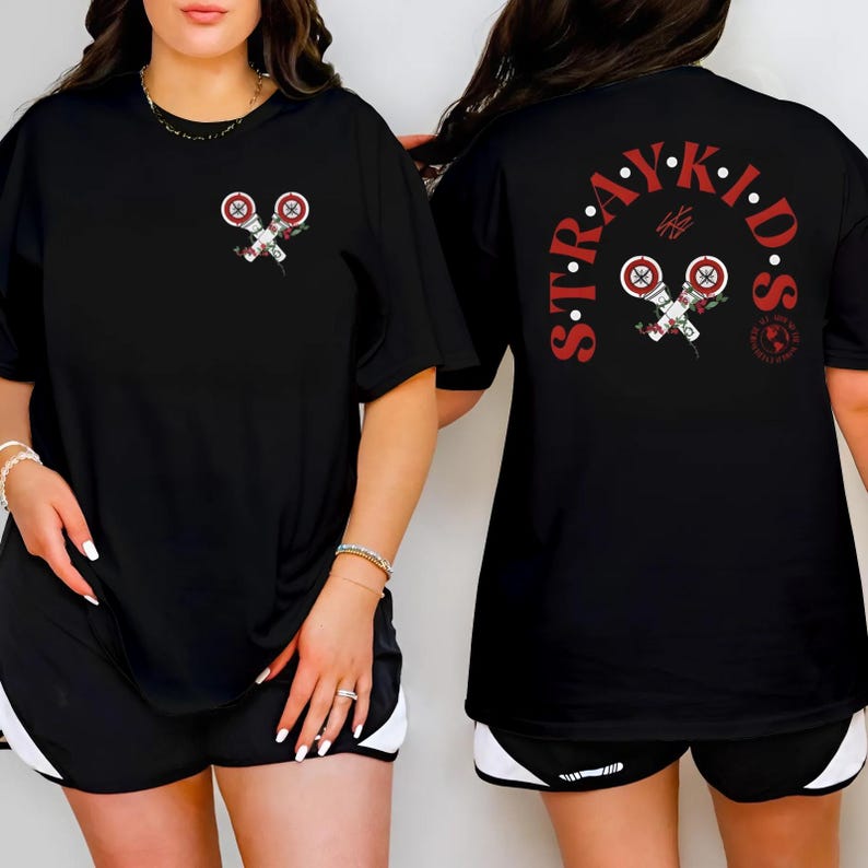 Stray Kids Lightstick Shirt Stray Kids Domiate World Tour Shirt Stray Kids Shirt