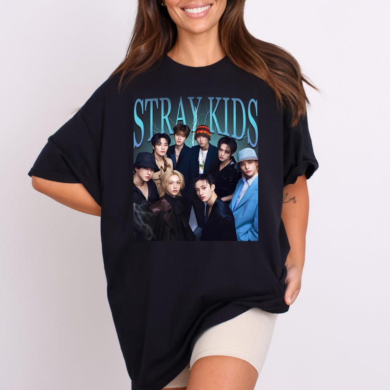Stray Kids Graphic Shirt Stray Kids Shirt Skz Merch
