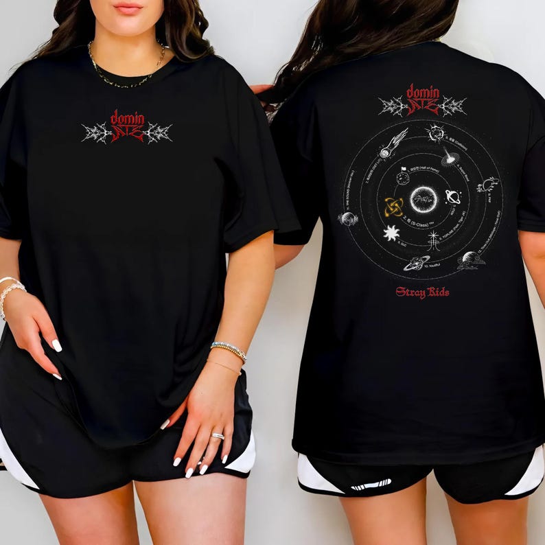 Stray Kids Dominate Tour Shirt Stray Kids Shirt Skz Merch