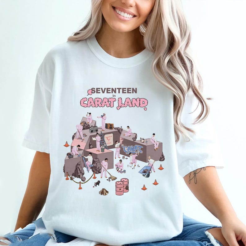 Sevenshirtn In Carat Land Shirt Sevenshirtn Right Here Tour Shirt 17 Is Right Here