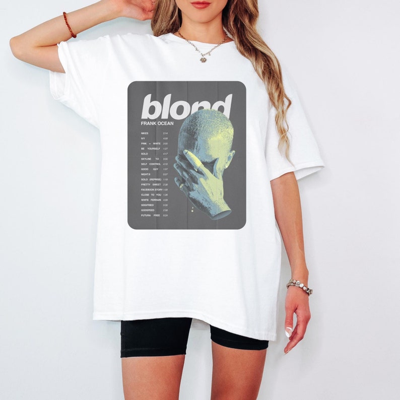 Limited Blond Merch Frank Ocean Blond Album Shirt Vintage Frank Ocean Graphic Shirt