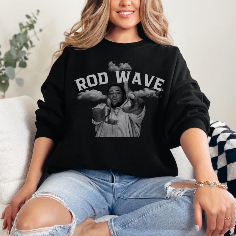 Vintage Rod Wave Sweashirt Rod Wave Last Lap Concert Tour Rod Wave Graphic Shirt Unisex