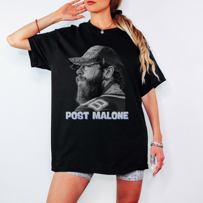 Vintage Post Malone Shirt Malone Rap Music Shirt Post Malone F1 Trillion Tour Shirt