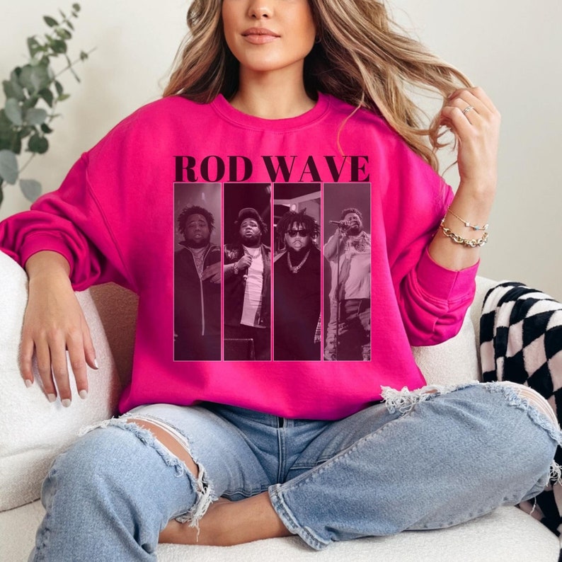 Vintage Rod Wave Sweashirt Rod Wave Last Lap Concert Tour Rod Wave Graphic Shirt Unisex