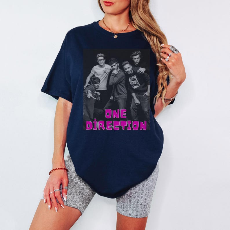 Vintage One Direction Pop Music Shirt One Funny Direction Graphic Shirt