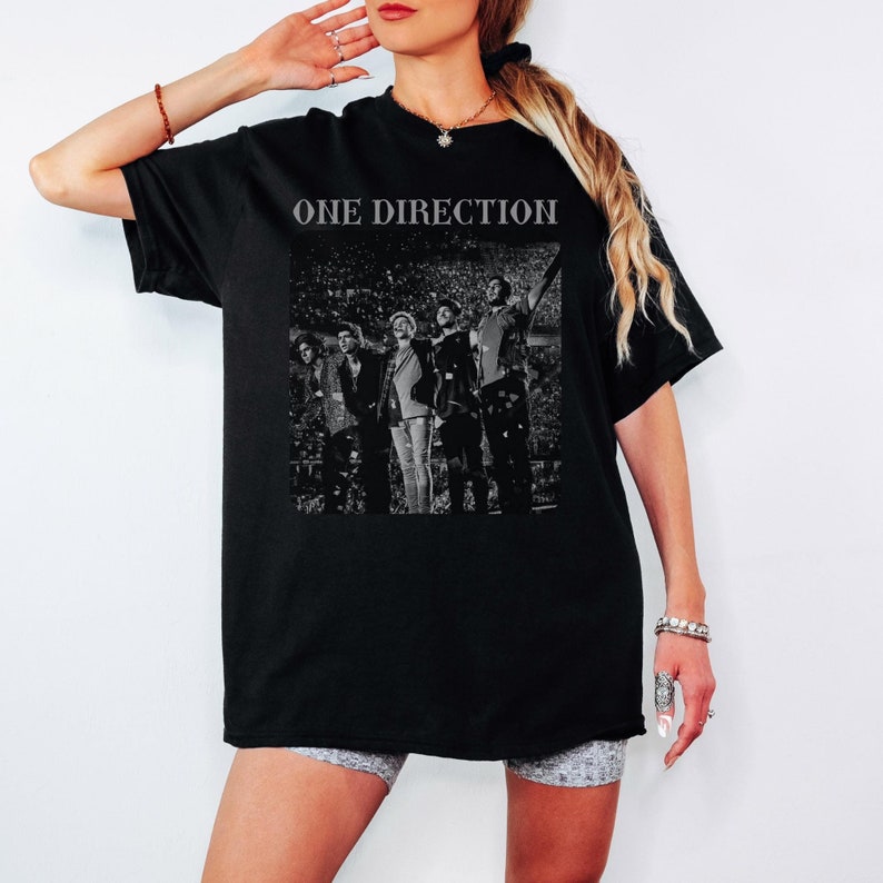 Vintage One Direction Pop Music Shirt One Funny Direction Graphic Shirt