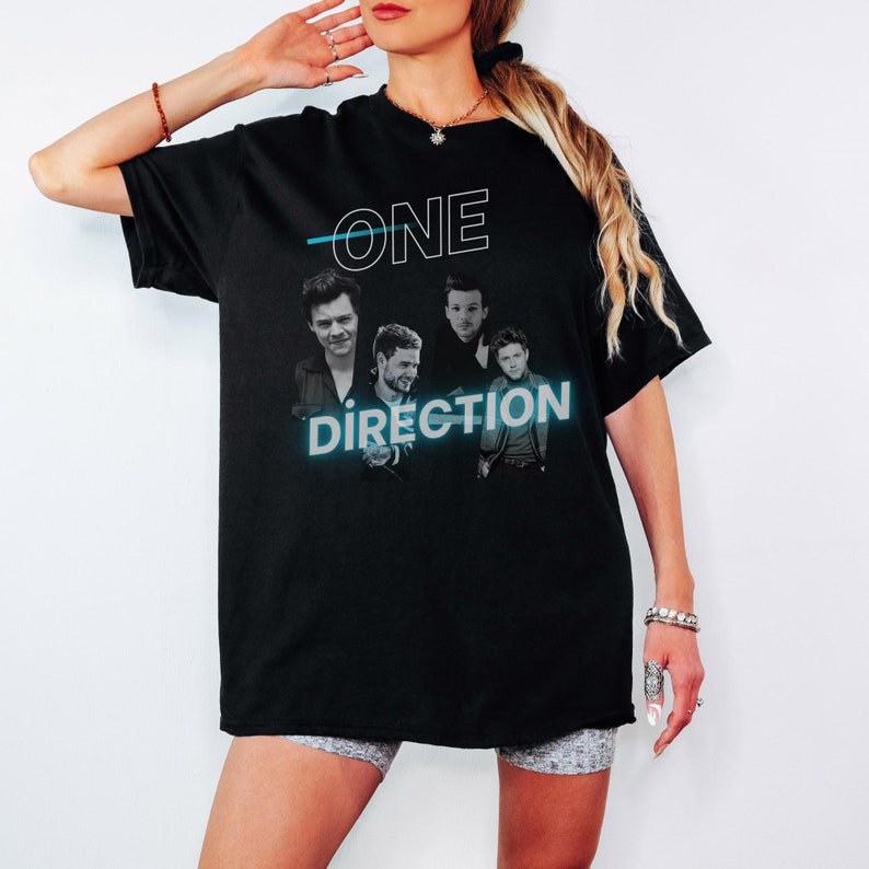 Vintage One Direction Pop Music Shirt One Funny Direction Graphic Shirt