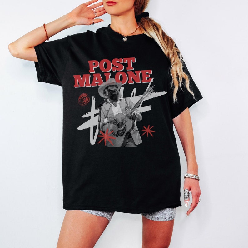 Vintage Post Malone Shirt Malone Rap Music Shirt Post Malone F1 Trillion Tour Shirt