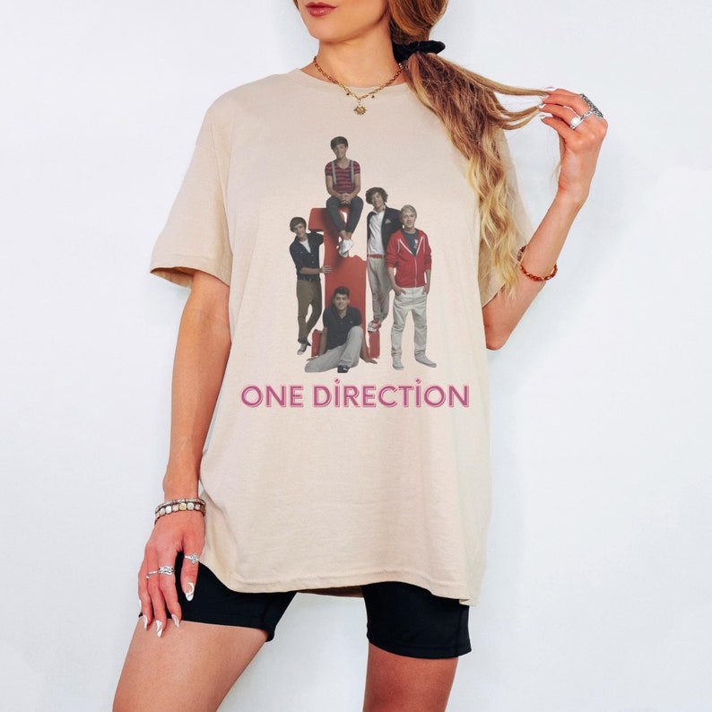 Vintage One Direction Pop Music Shirt One Funny Direction Graphic Shirt
