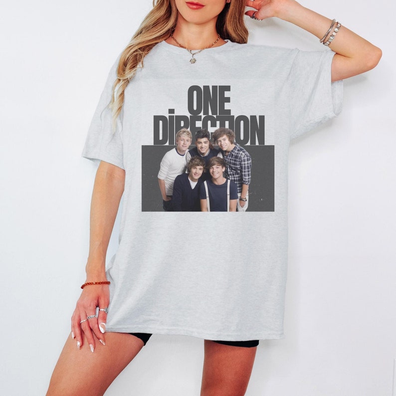 Vintage One Direction Pop Music Shirt One Funny Direction Graphic Shirt