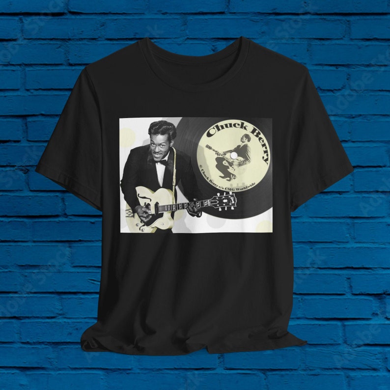 Chuck Berry Rare 50S Photo! Bb King Muddy Waters Shirt