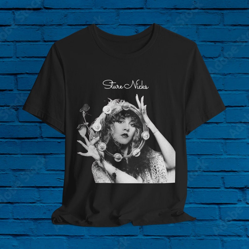 Stevie Nicks New Portrait Through A Tambourine Shirt
