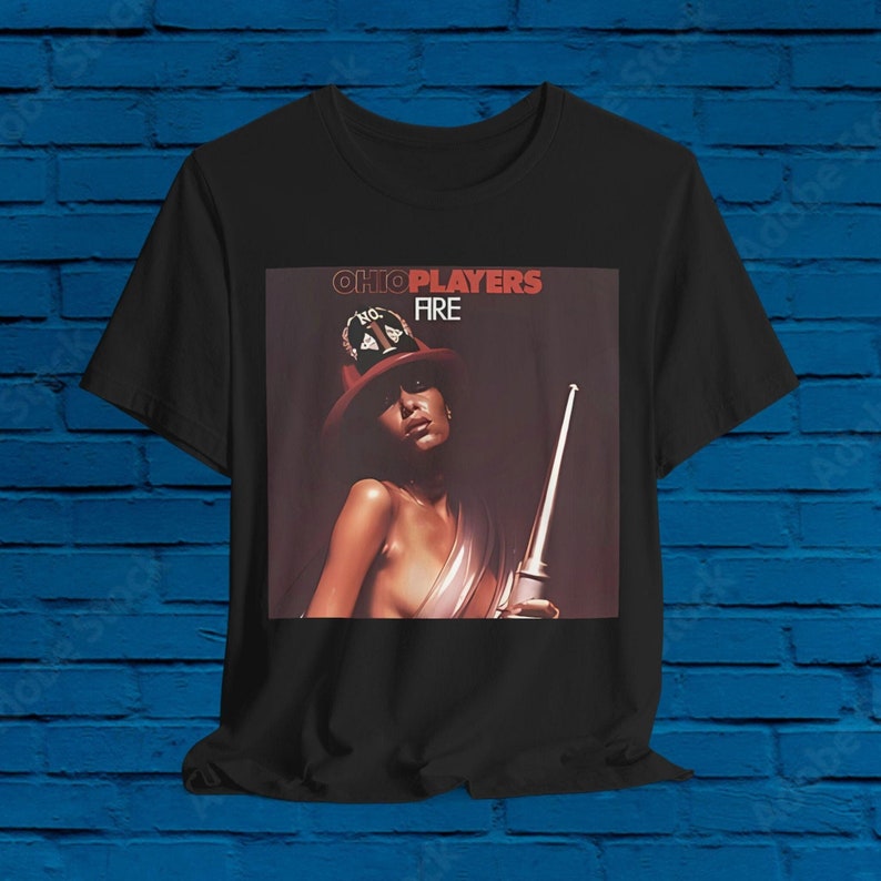 0Hl0 Piayers! Fire Album! Earth Wind & Fire Parliament Funkadelic George Clinton Shirt
