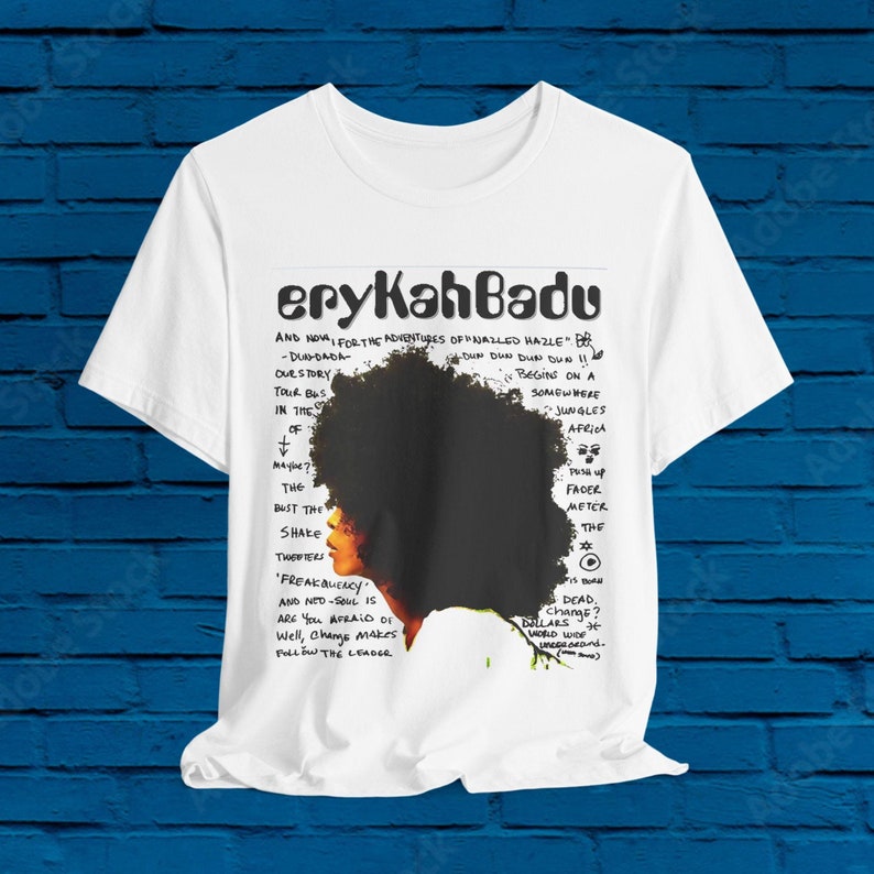 Erykah Badu New Lyric Graphic Lauryn Hill Shirt