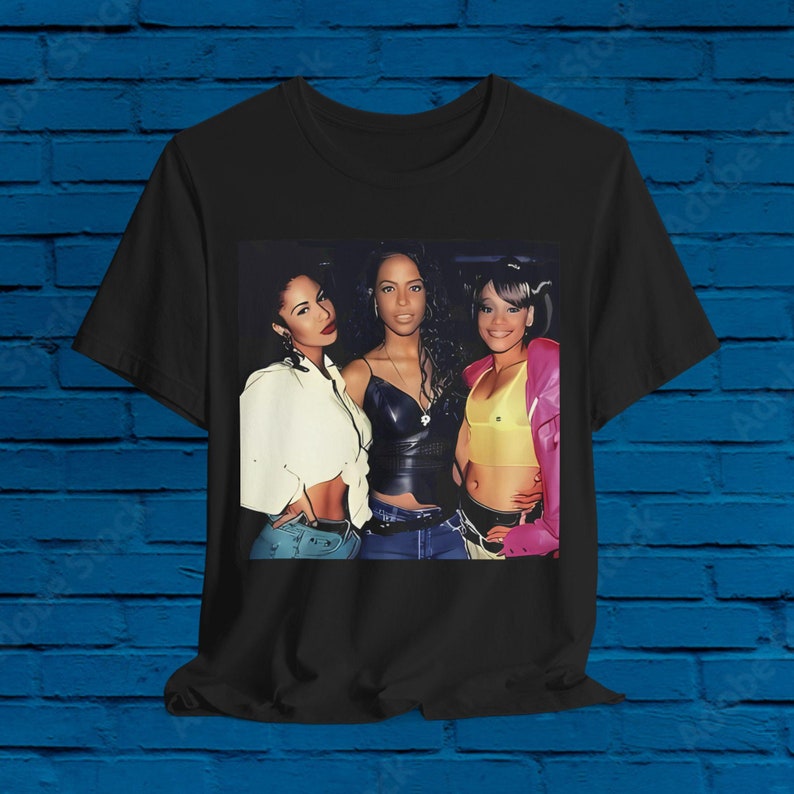 Aaliyah Selena Quintanilla Lisa Lopez! Left Eye Shirt