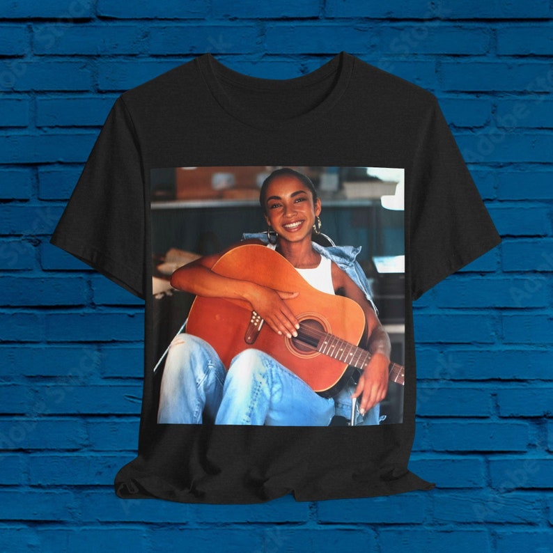 Sade Adu New Guitar Deluxe Shirt