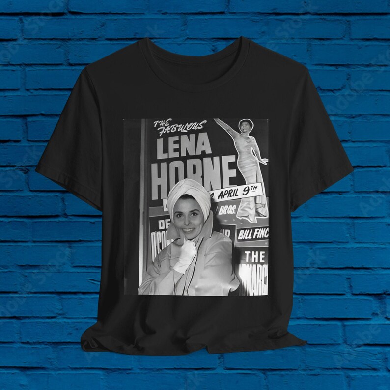 Lena Horne Uncovered Gem: Front Of Her Own Poster! Louis Armstrong Black History Shirt