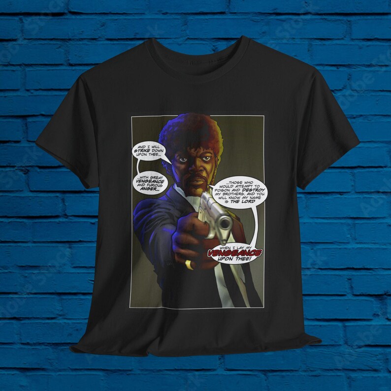 And You Will Know My Name Is The Lord Speech! Samuel Jackson Scarface Pacino Shirt