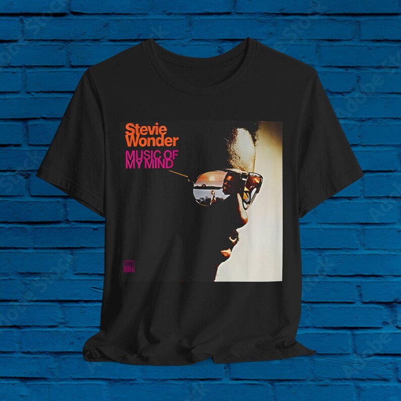 Stevie Wonder Music Of My Mind! Marvin Gaye Michael Jackson Shirt