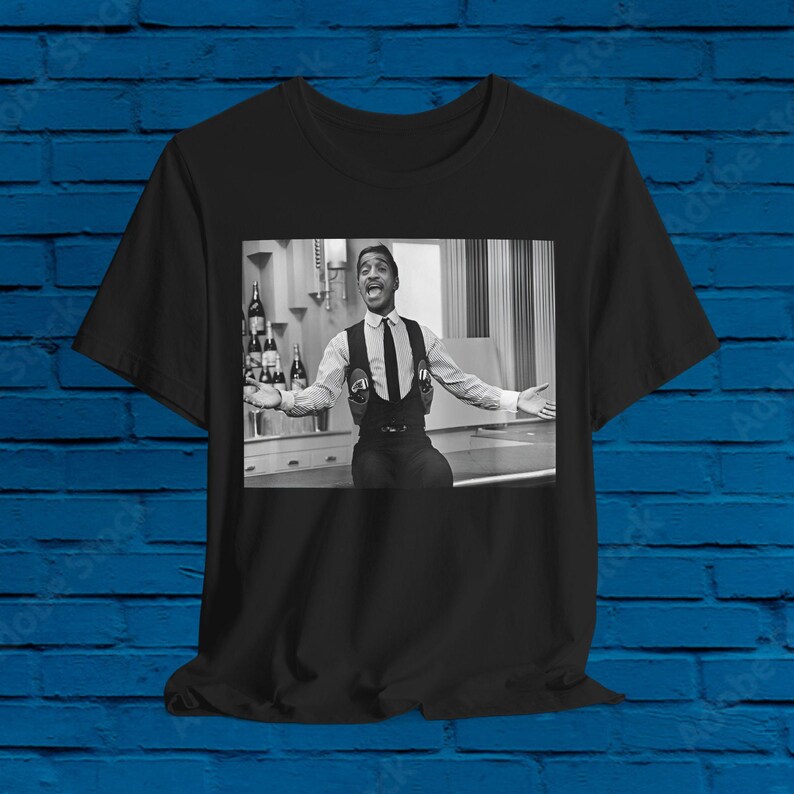 Sammy Davis Jr Dope Photo Frank Sinatra Shirt