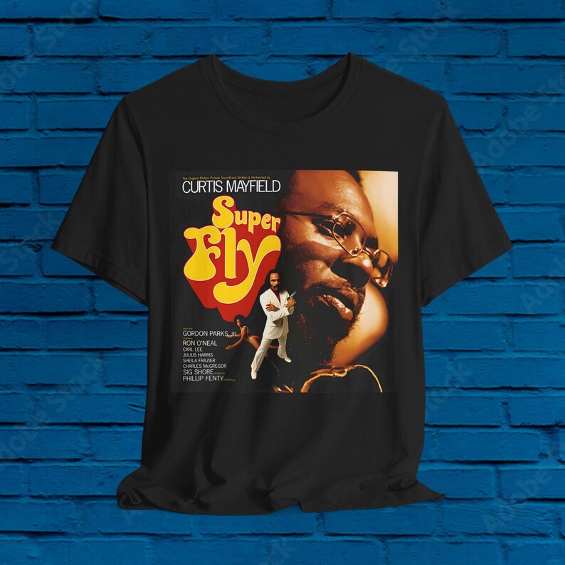 Curtis Superfly! 70S Movie Marvin Gaye Shirt