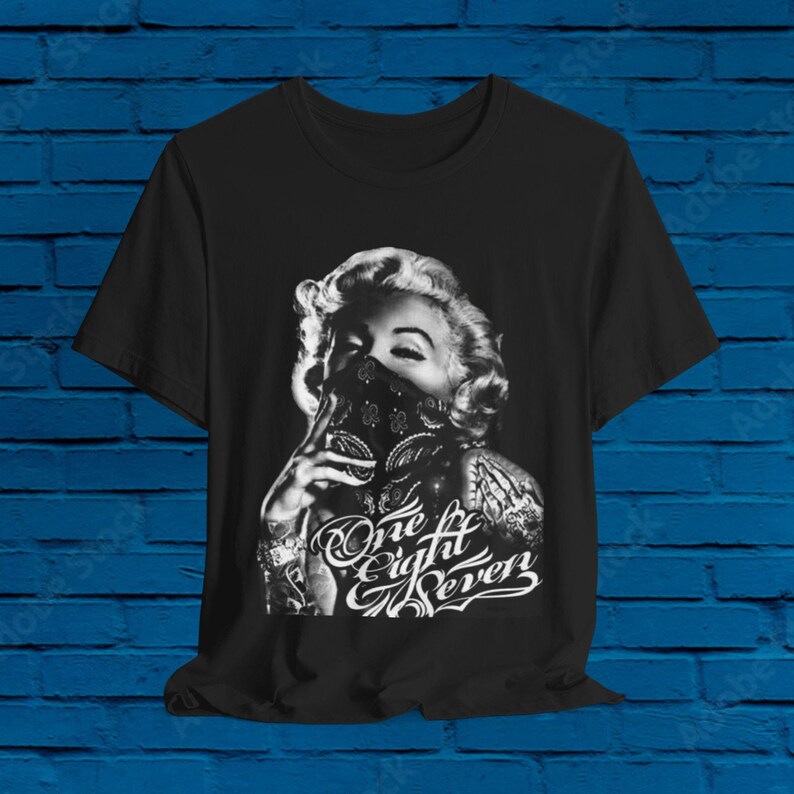 Marilyn "Fo Sho" Monroe 187 Gangster! Marilyn Monroe! James Dean Sinatra Shirt
