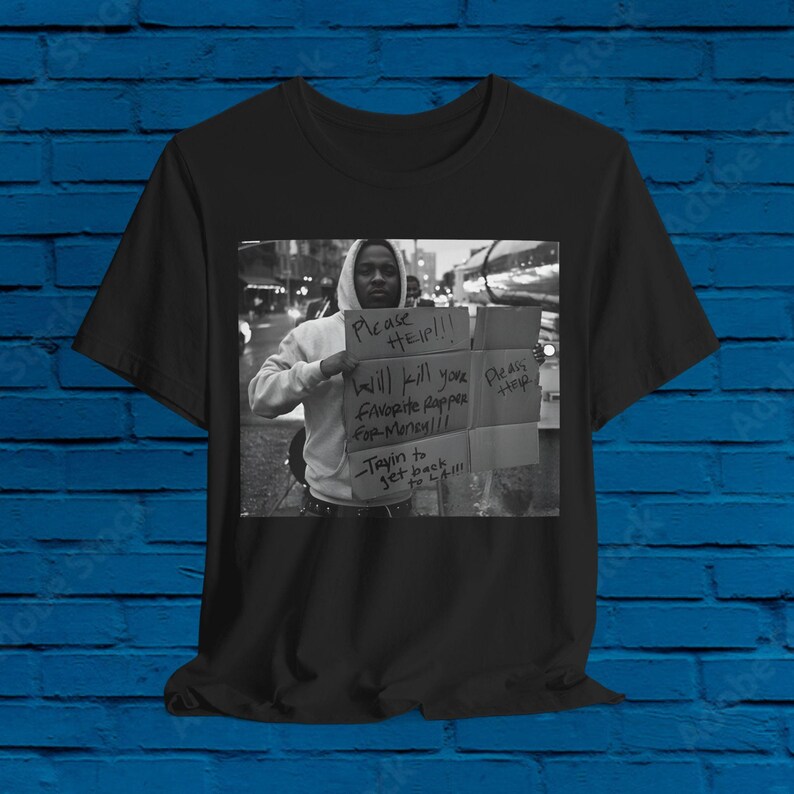 Kendrick Lamar: Help! Will Kill Your Fave Rapper! Gnx Grand National Tour Shirt