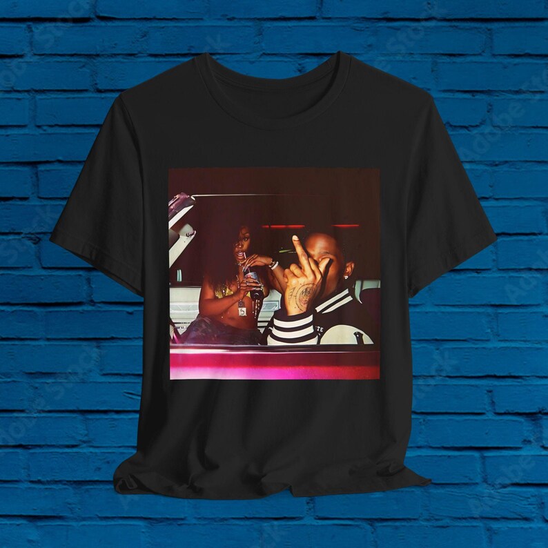 Sza & Travls Sc0Tt Caught In 4K Not Givin Af Playboi Carti Shirt