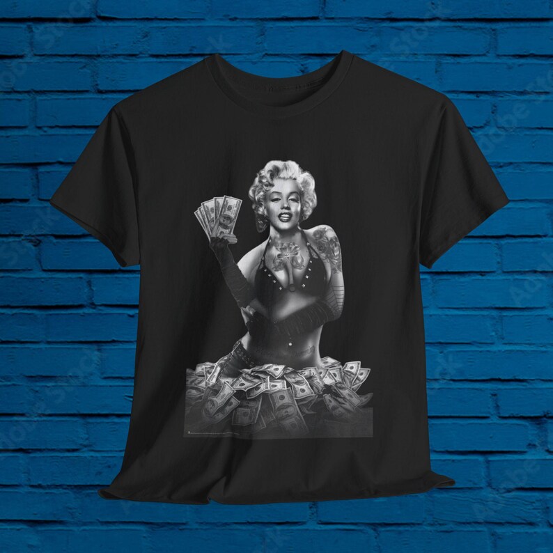 Money Monroe Gangster Marilyn Monroe Shirt