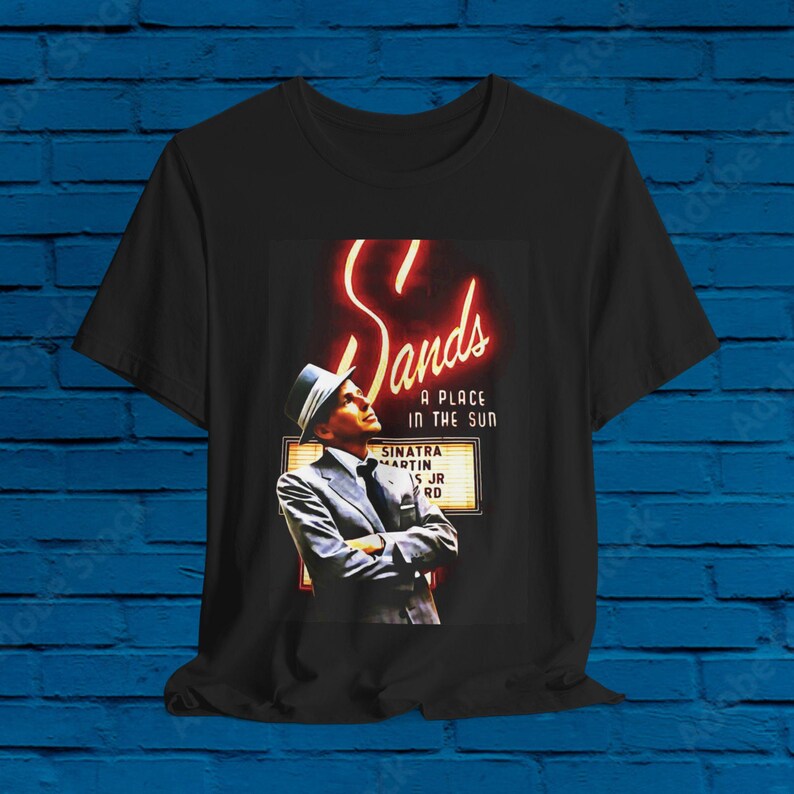 Sinatra Vegas Marquee! Sammy Davis Dean Martin Shirt