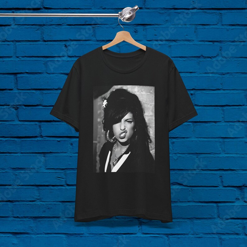 Amy Iconic! Back In Black Rehab Shirt