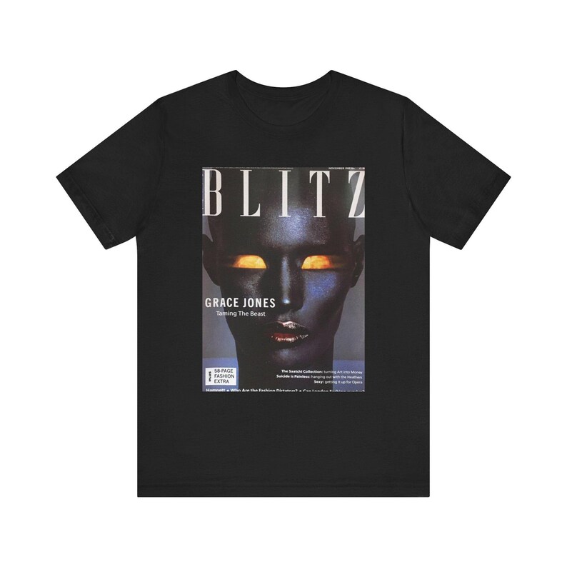 Grace Jones Blitz 80S Pop Warhol Shirt