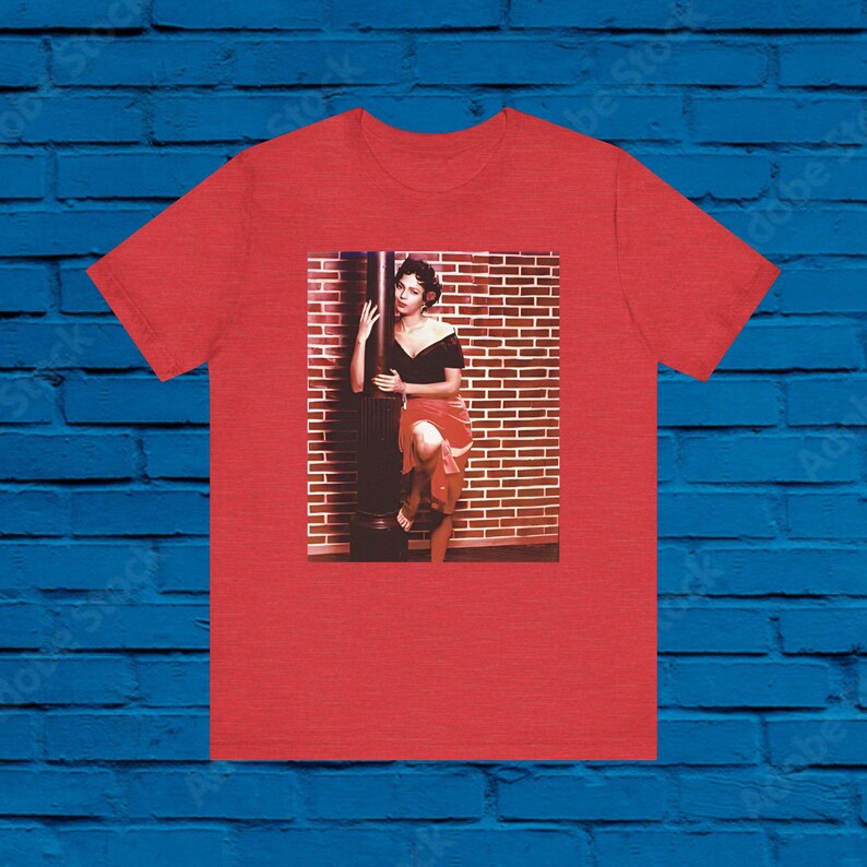 Dorothy Dandridge Iconic Red Dress! Carmen Jones Black Movie Shirt