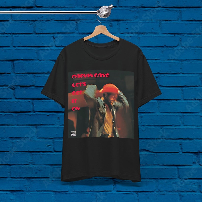 Marvin Gaye Let'S Get It On! Janet Jackson Erykah Badu Shirt