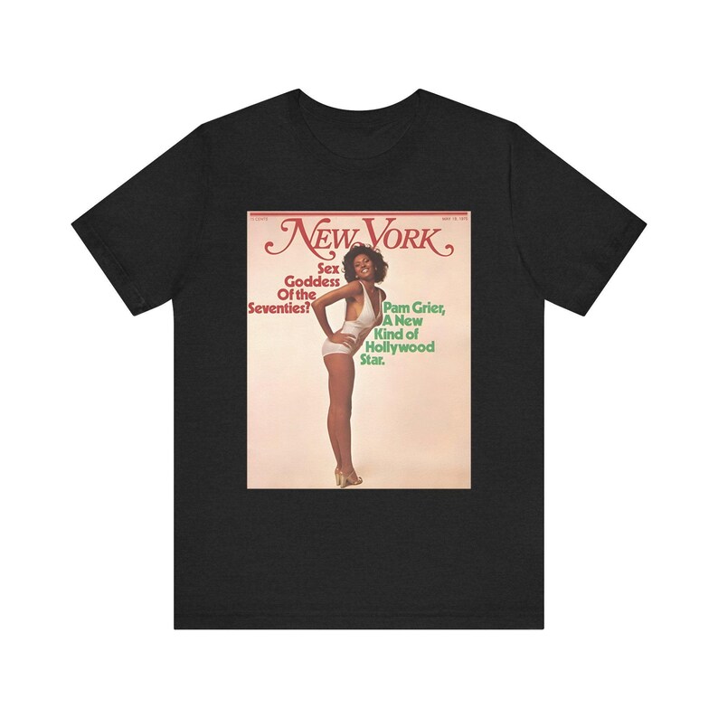 Pam Grier New! Magazine Cover!: "70S Sex Goddess??" Foxy Brown Blaxploitation Shirt