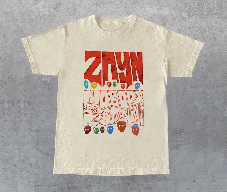 Zayn Shirt Zayn Stairway Shirt Concert Apparel Shirt