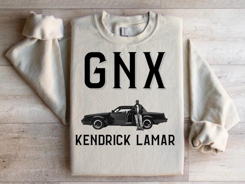 Kendrick Lamar Gnx Sweashirt Kdot Lamar Gnx Merch California Shirt