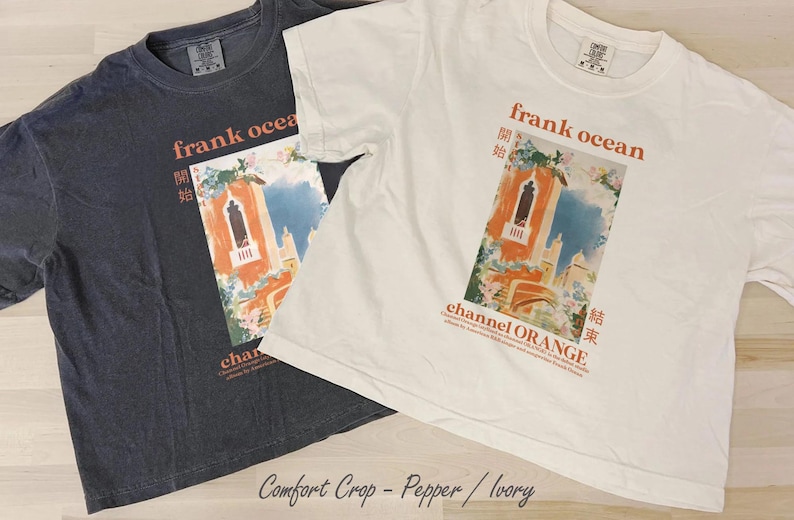 Channel Orange Crop Top, Frank Shirt, Y2K Shirt, Gift For Her