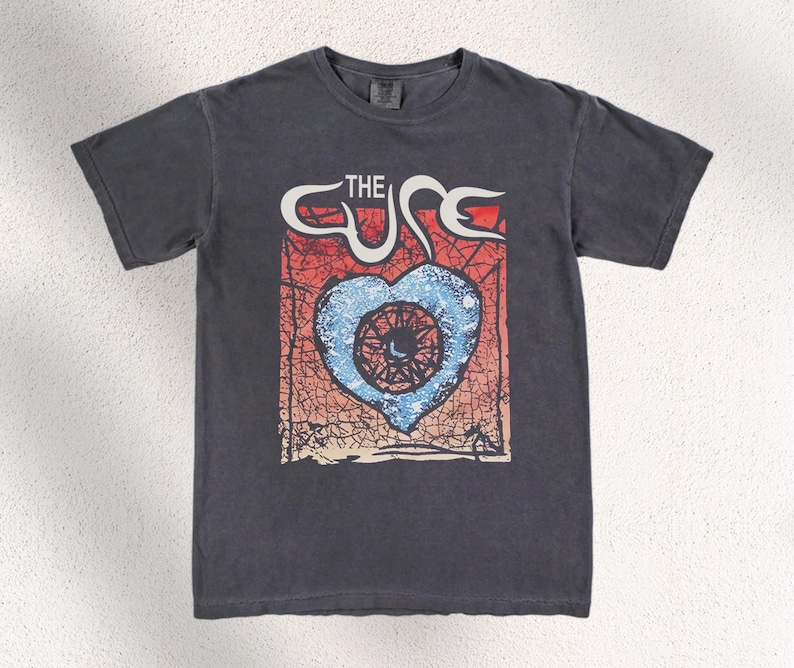 The Cure Shirt Vintage The Cure Music Rock Band Shirt Retro The Cure Shirt