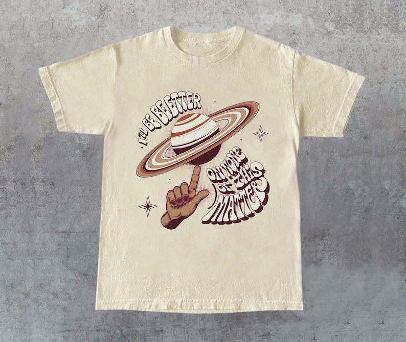 Life'S Better On Saturn Shirt, Sza Shirt, Ctrl Shirt,Shirt, Y2K Style Shirt, Gift For Her