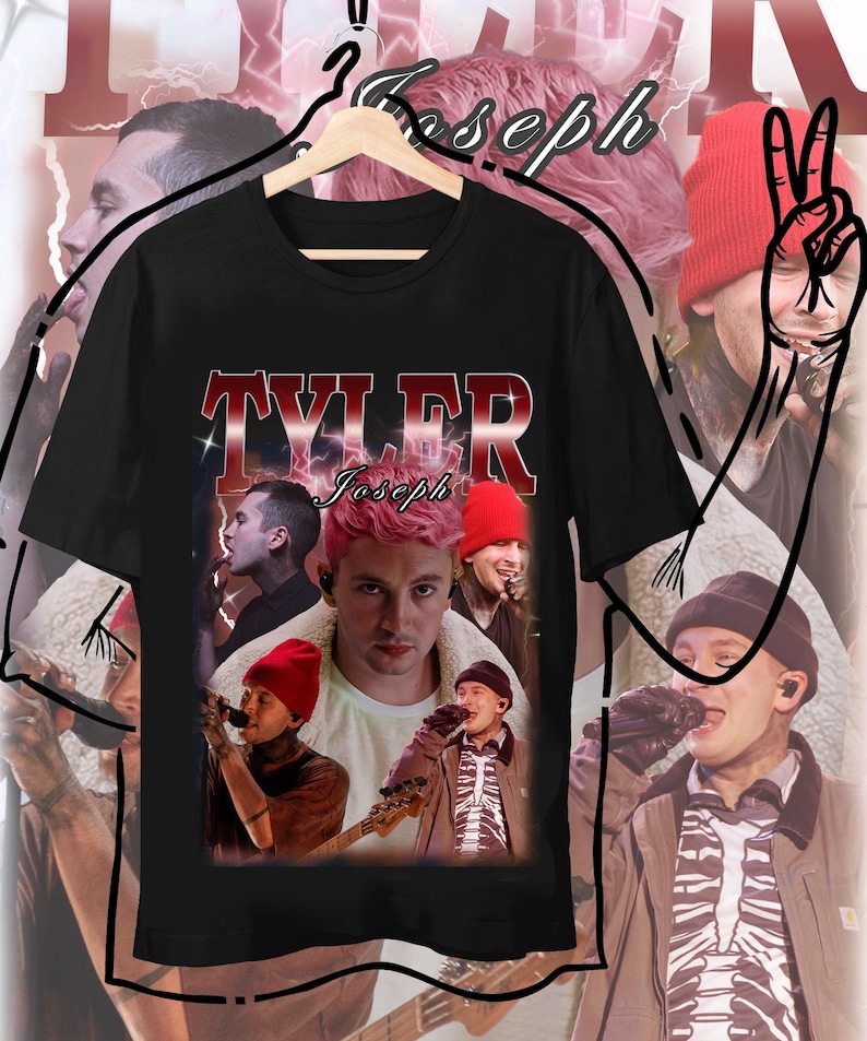 Tyler Joseph Vintage Shirt Tyler Joseph Shirt Retro 90'S Fans Homage Shirt