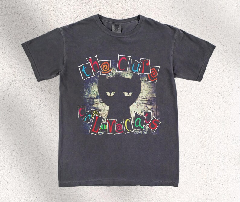 The Cure Shirt Vintage The Cure Music Rock Band Shirt Retro The Cure Shirt
