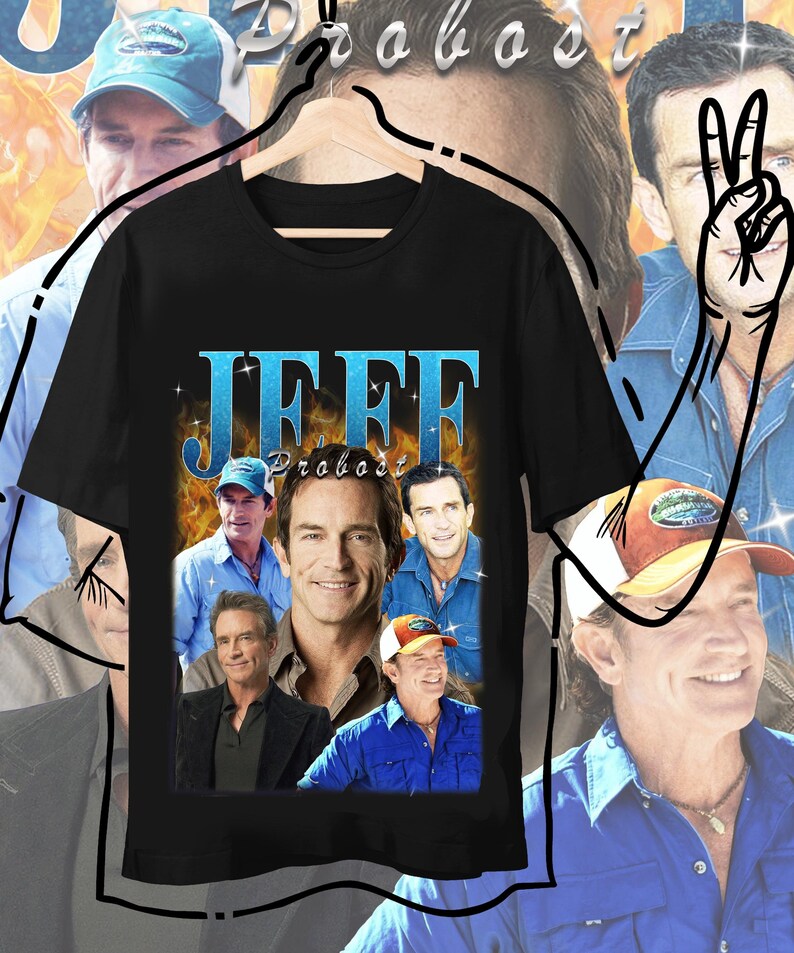 Jeff Probst Retro 90S Shirt Jeff Probst Bootleg Shirt Jeff Probst Sweashirt