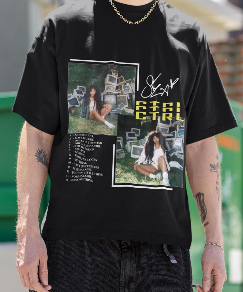 Sza Ctrl Merch Aesthetic Shirt Gift For Woman And Man Sza Ctrl Sweashirt
