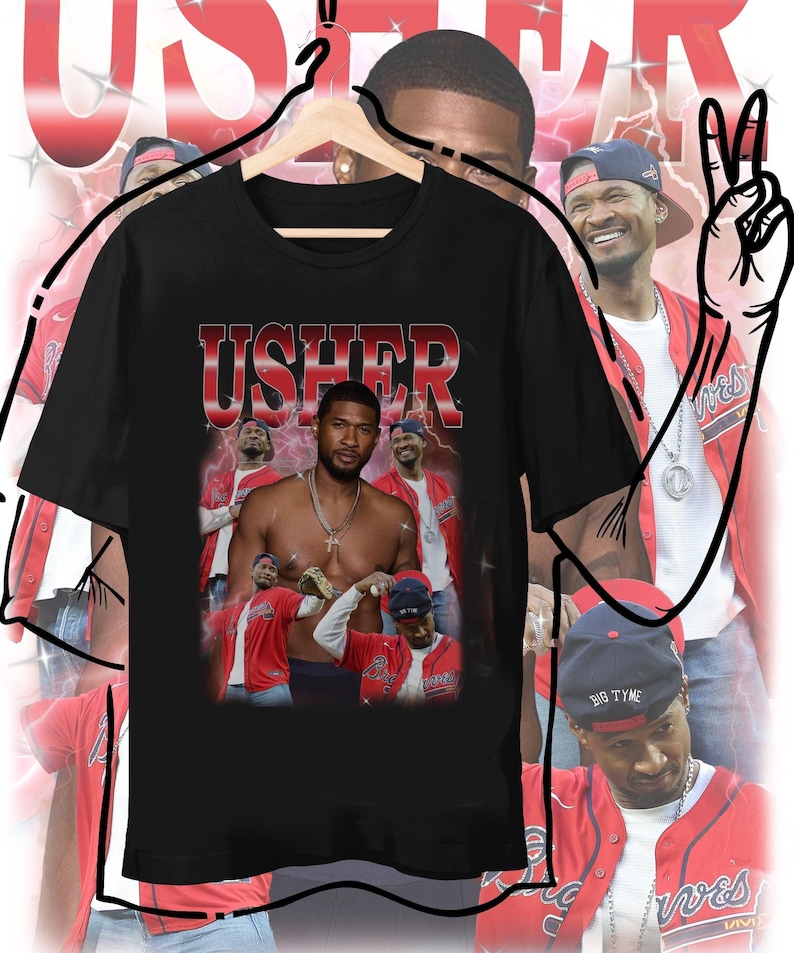 Usher Shirt Vintage Usher Fan Shirt Usher Shirt