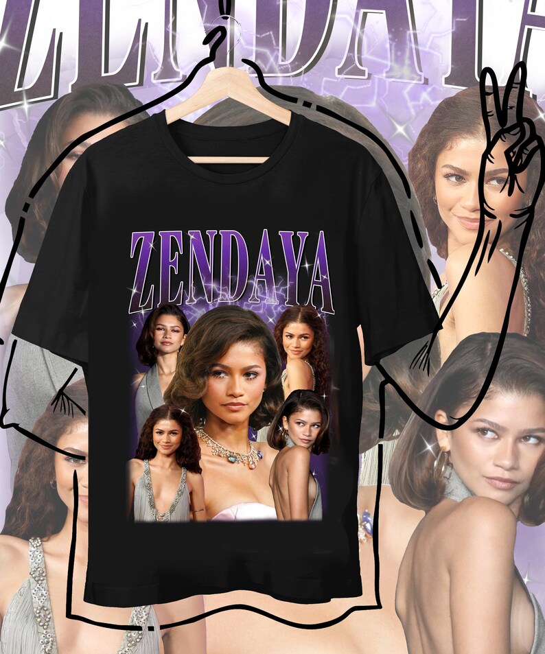 Zendaya Vintage Shirt Zendaya Sweashirt Zendaya Retro Bootleg Shirt